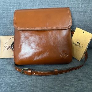 NWT PATRICIA NASH BALLURI LEATHER CROSSBODY BAG